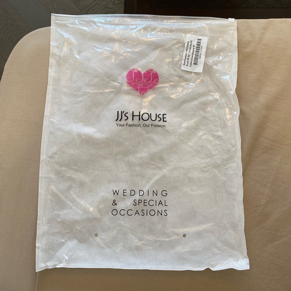 JJ's House A-Line High Neck Floor-Length Chiffon Bridesmaid Dress (BRAND NEW) - Picture 12 of 12